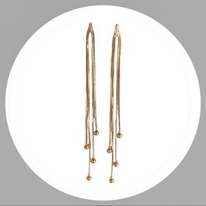 Ball & Chain Dangle Earrings